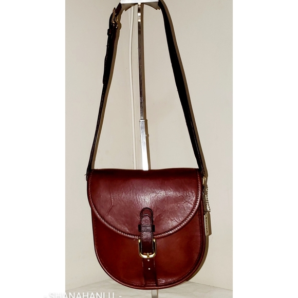 Coach Handbags - Coach VTG Riding Crossbody NYC USA Bag